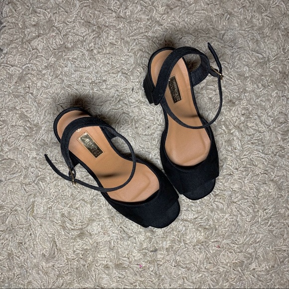 *2/15* ARDENE Formal Open-toe Black Heels🖤 - Picture 2 of 5